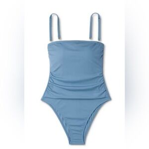 Shade & Shore Blue One Piece Swimsuit